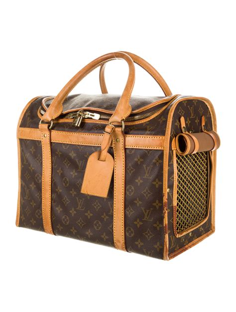 replica louis vuitton dog carrier|vintage louis vuitton pet carrier.